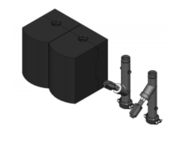 Комплект отсечной арматуры Meibes Ду 40 в изоляции ME 66537 ISO