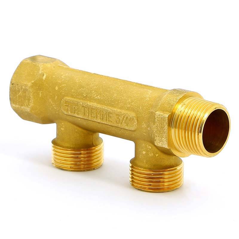 Коллектор TIEMME 3/4 НВ 2 выхода 3/4 EK 50 мм 1910024