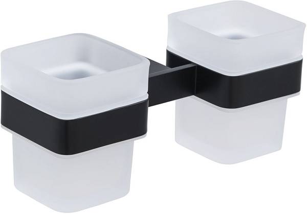 Стаканы с держателем Allen Brau Infinity белый черный 6.21003-31