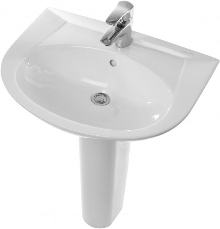 Умывальник пьедестальный VitrA Classic 65 Белый WB.PD/Classic/65-C/WHT.G/S1