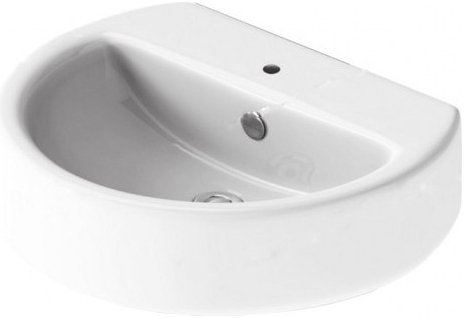 Умывальник пьедестальный Sanita Luxe Best 55 см Белый WB.PD/Best/55-C/WHT.G/S1