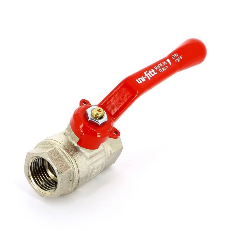 Кран шаровой Uni-Fitt 1/2 ВВ полнопроходной рычаг 110L2000