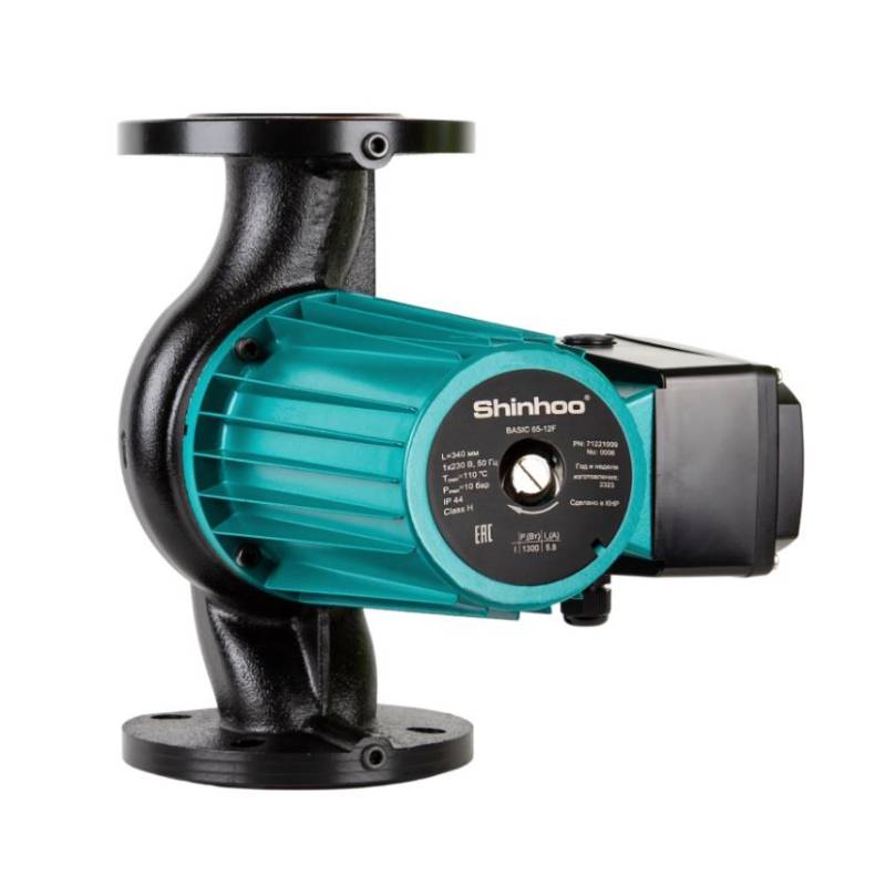 Насос циркуляционный фланцевый Shinhoo BASIC 40-12F 220 В 71221003