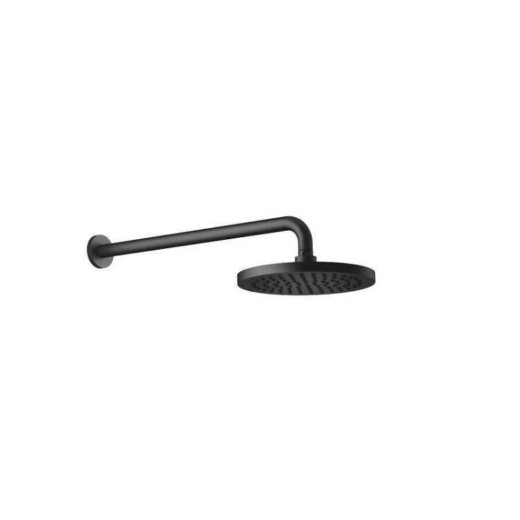 Верхний душ Dornbracht 220x220 мм черный матовый 28649970-33