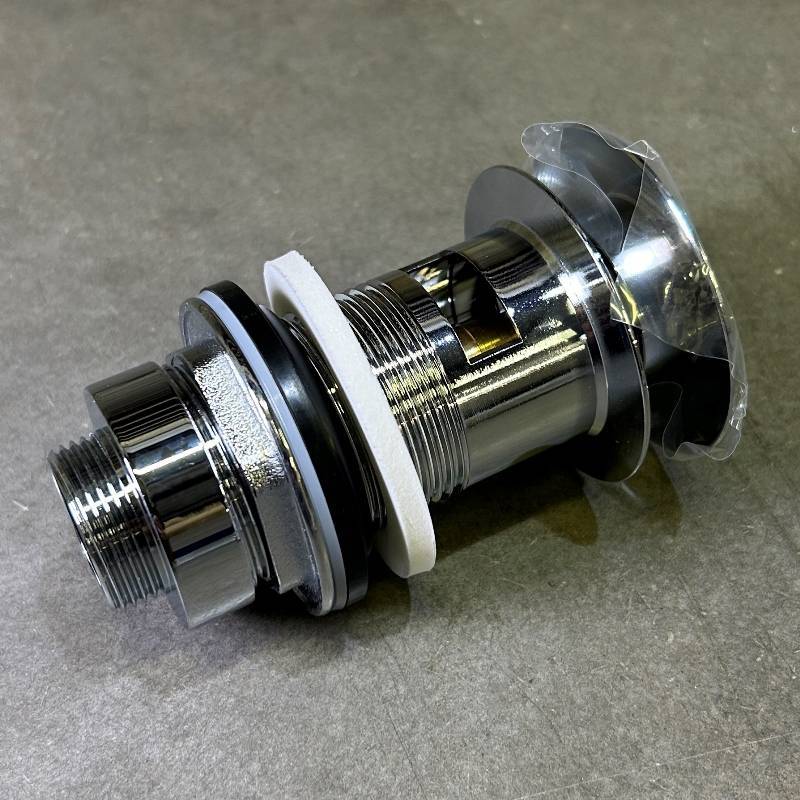 Донный клапан Arrowhead 1 1/4 80 мм с переливом и переходником на 7/8 хром 740004