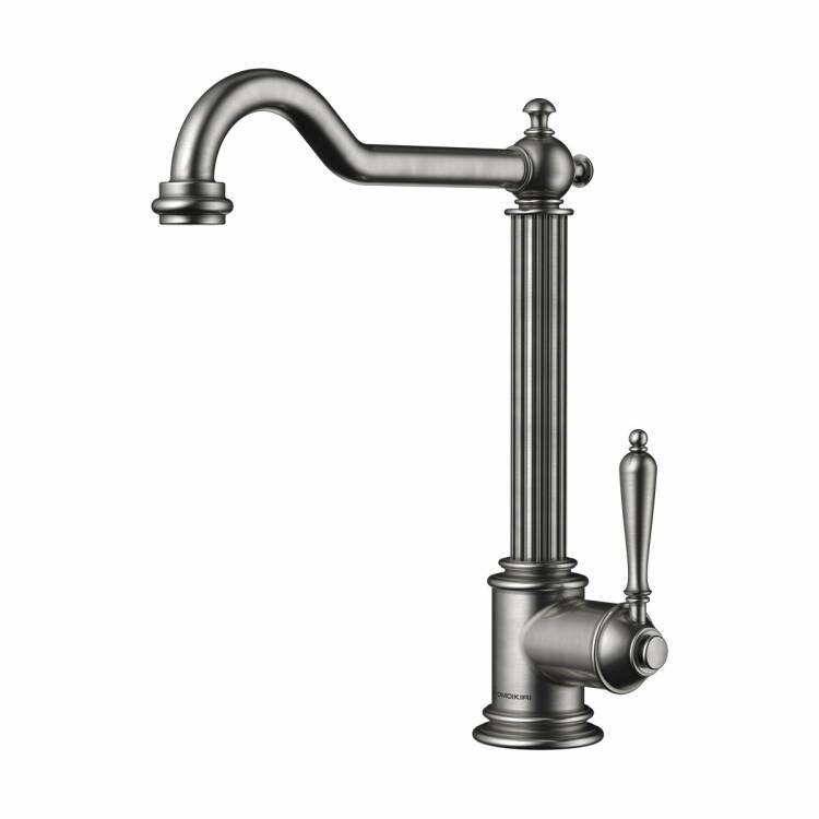 Смеситель для кухни OMOIKIRI Toshima античное серебро 4994326