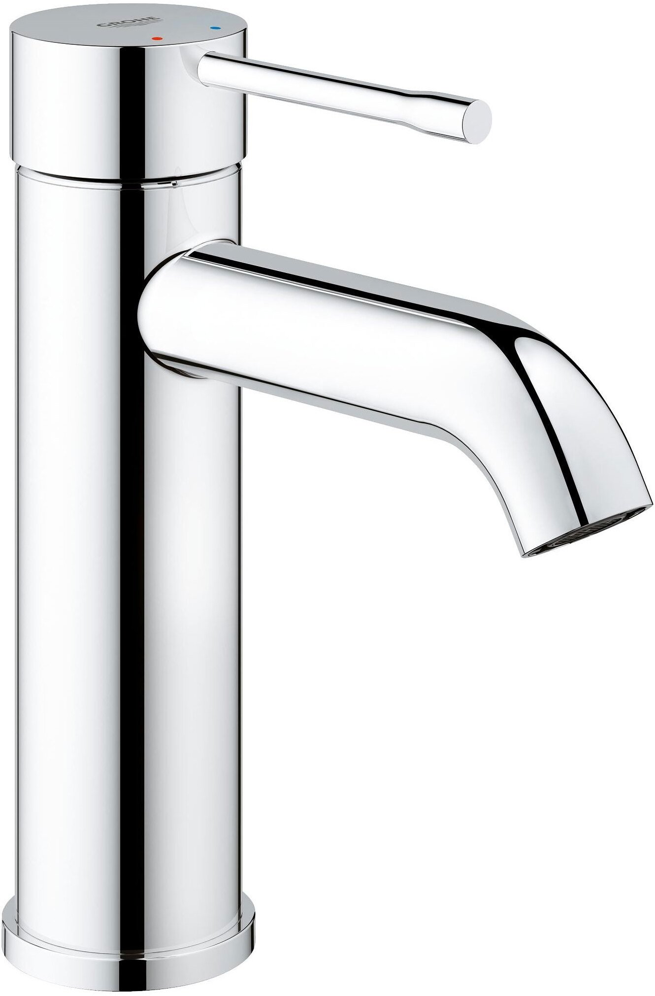 Смеситель для раковины GROHE Essence S-Size гладкий корпус хром 23590001
