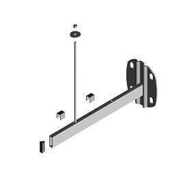 Универсальная консоль Zehnder 350 мм RAL 9016 ZB00180001RAL9016