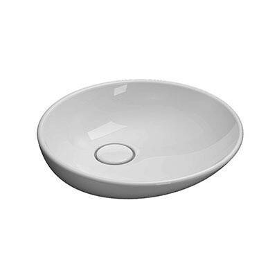 Раковина накладная Globo FREE 500х500х140 мм белая LAT50BI