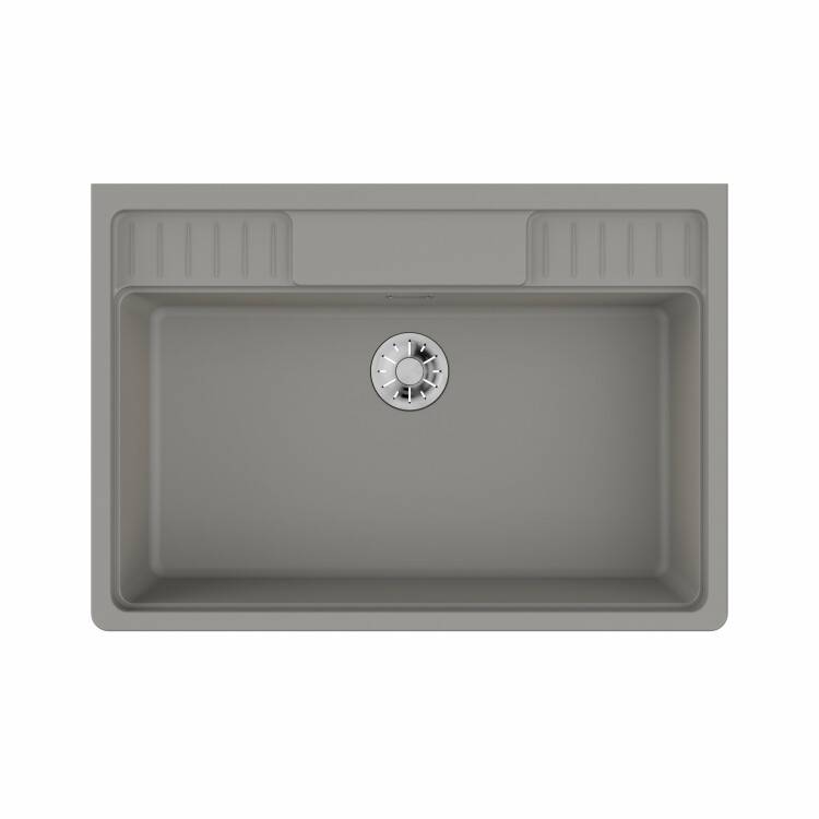 Кухонная мойка OMOIKIRI Kinokawa 90-U 900x635 мм Leningrad Grey 4993854
