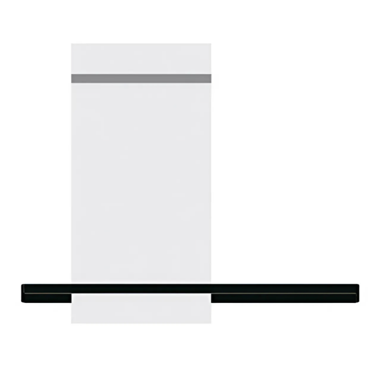 Релинг для зеркала и аксессуаров Bertocci Fly черный матовый 14915160800