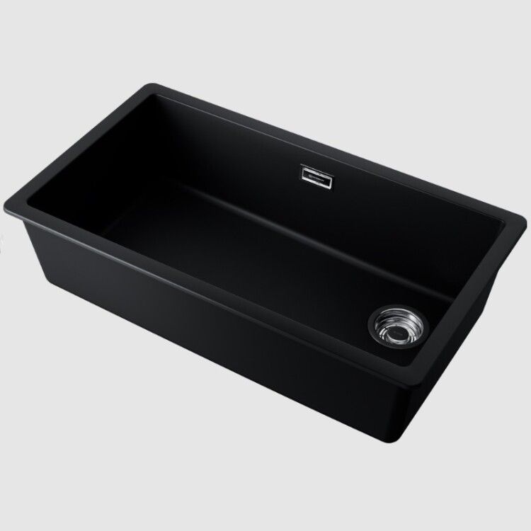 Мойка для кухни OMOIKIRI Kata Side 76-U 760x430 мм черный 4997587