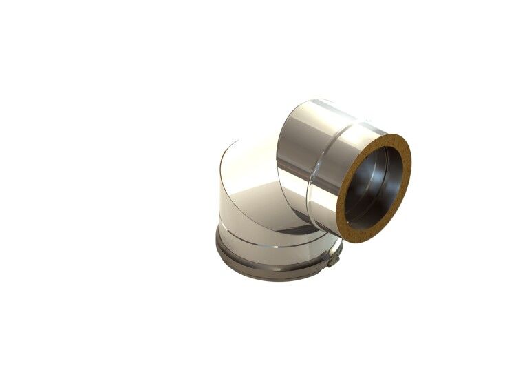 Колено 87° Jeremias DW-eco 300 мм EDW64300