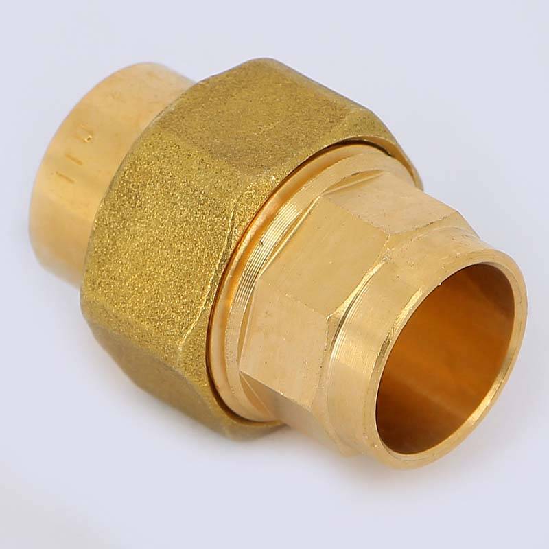 Разъемное соединение Viega 94343 пайка-пайка с плоской прокладкой 18 мм 122249