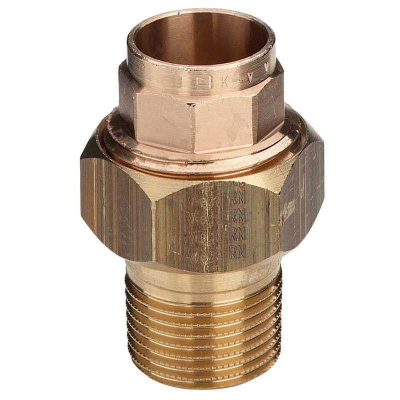 Разъемное соединение Viega 94343G пайка-Н с плоской прокладкой 15х1/2 109806