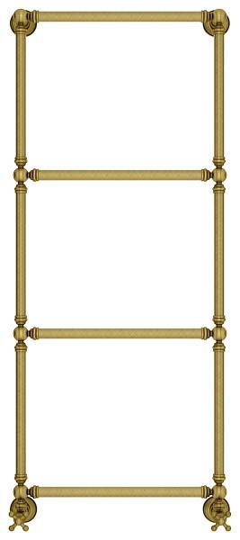 Полотенцесушитель водяной Сунержа Ренессанс 500x1260 мм состаренная бронза 05-0280-1250