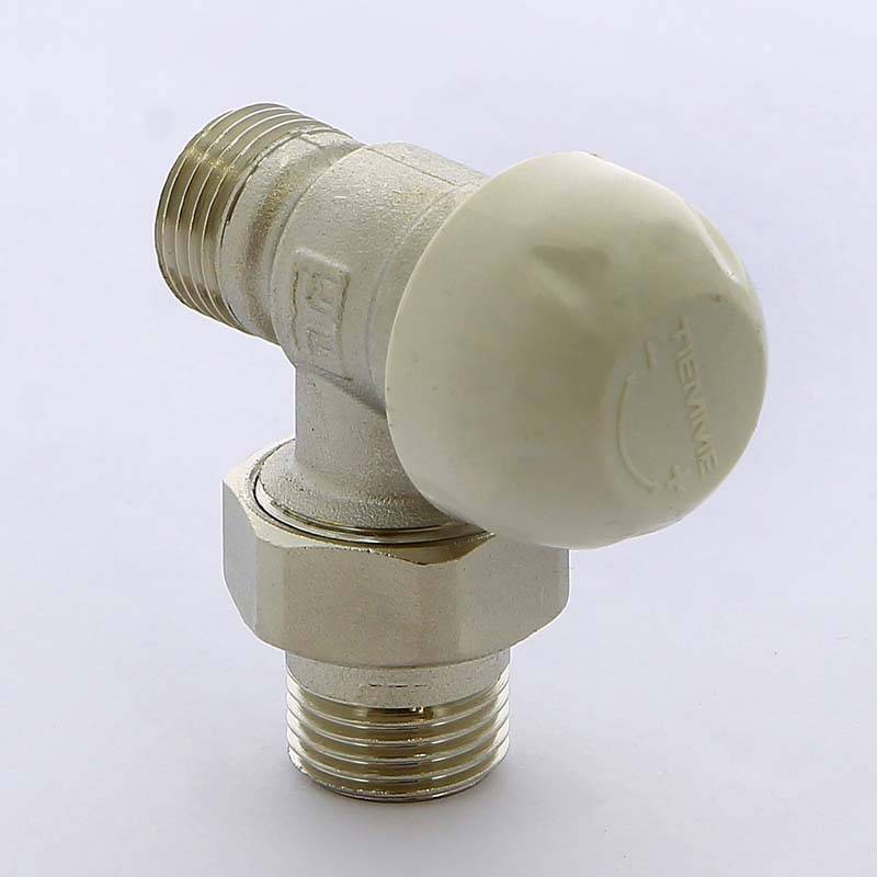 Вентиль радиаторный термостатический угловой TIEMME 1/2х16 3300006