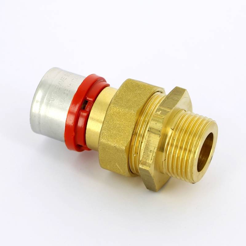 Муфта пресс-В Tiemme 40x1 1/2 с накидной гайкой 1650239