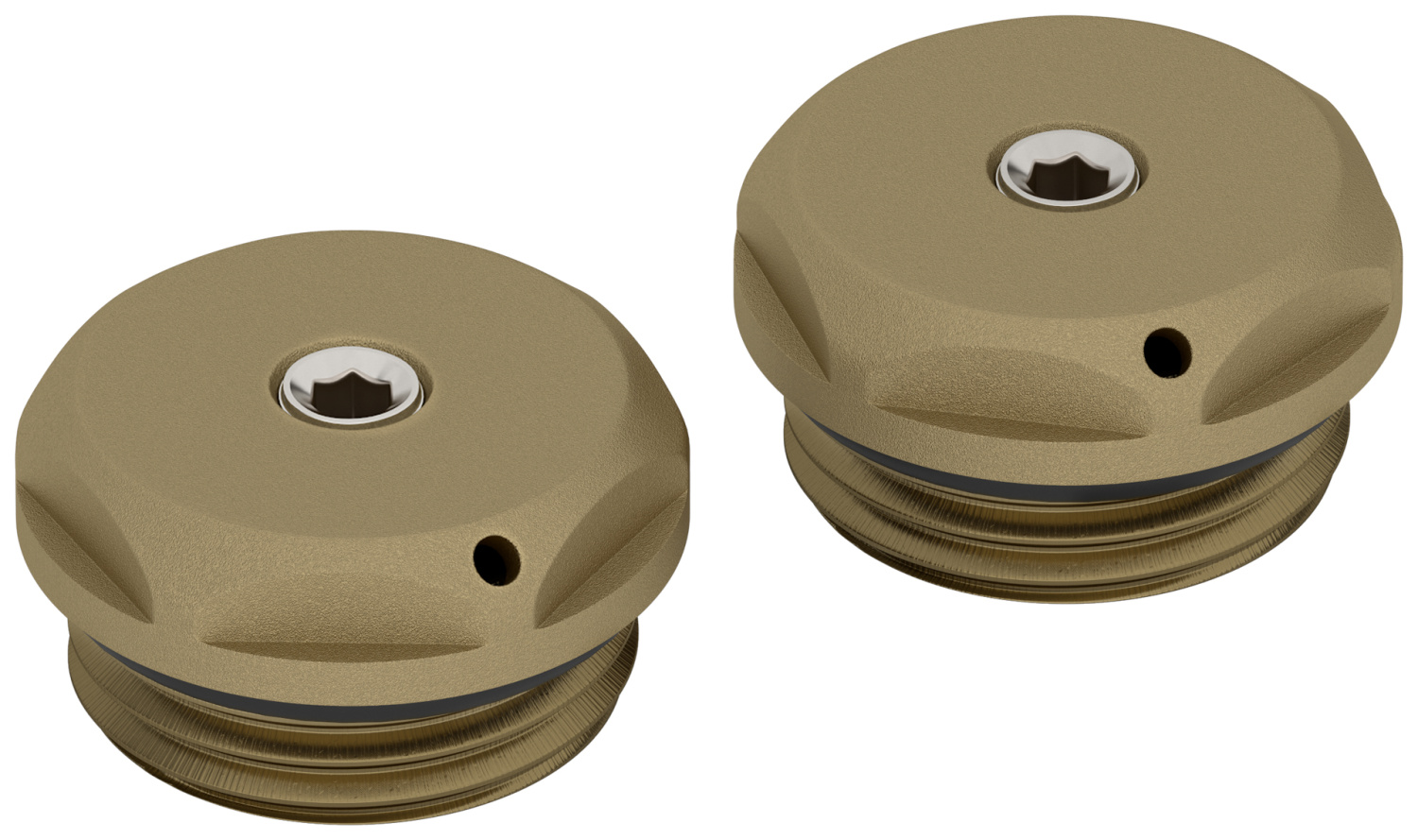 Спускной клапан Сунержа НР G 1/2 2 шт. золото матовое 032-1200-0000