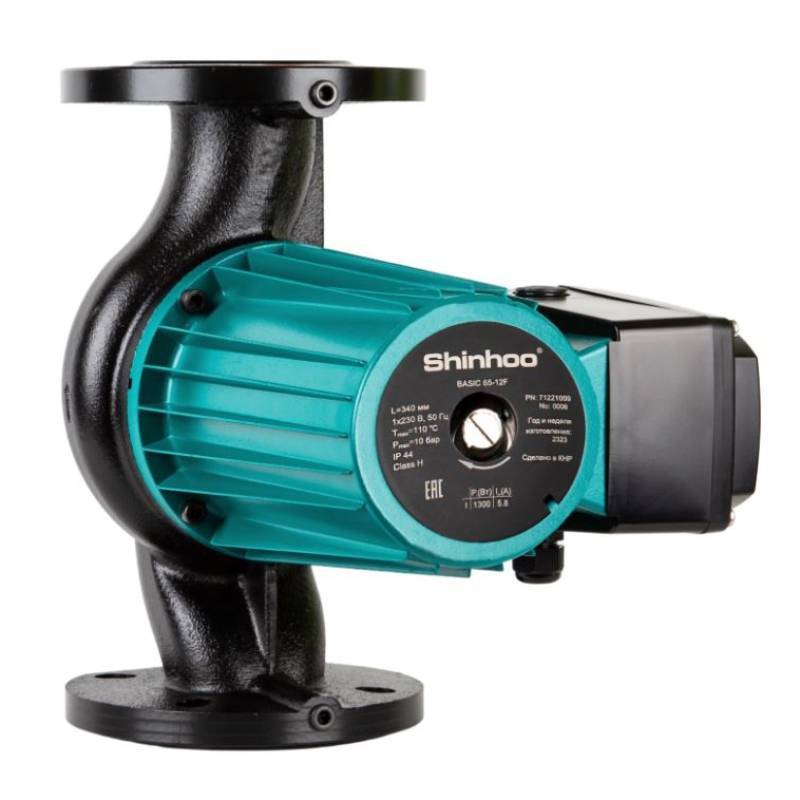 Насос циркуляционный фланцевый Shinhoo BASIC 40-16F 220 В 71221004