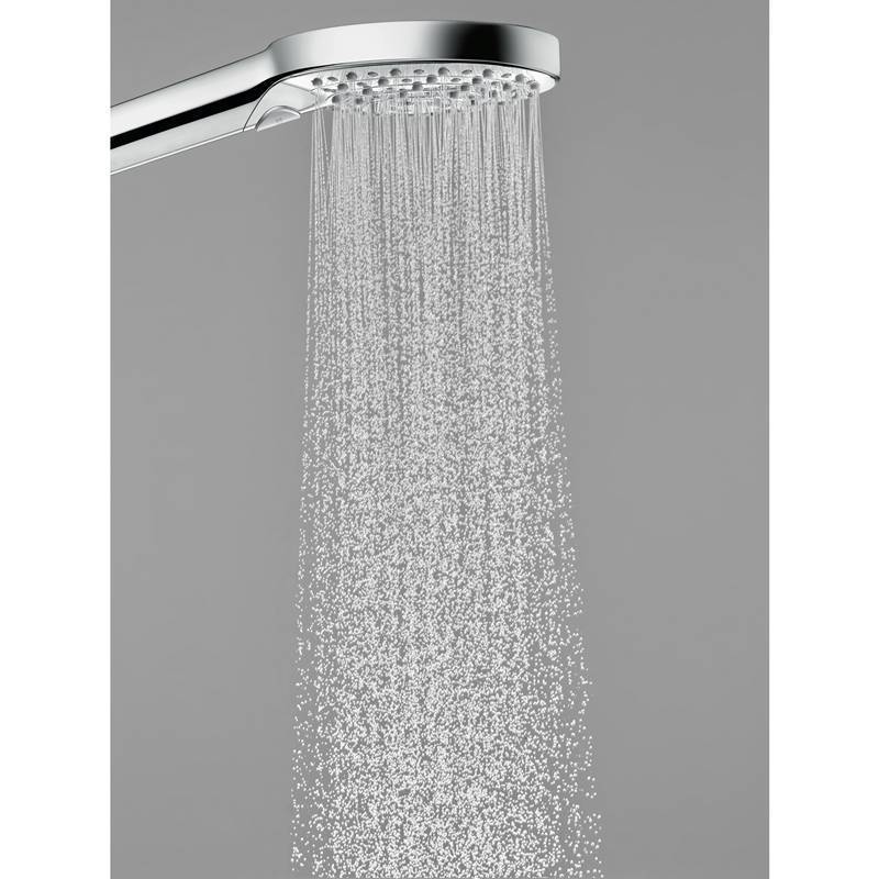 Душевой гарнитур Hansgrohe Raindance Select S 120 3jet PowderRain с держателем и шлангом 160 см хром 27668000