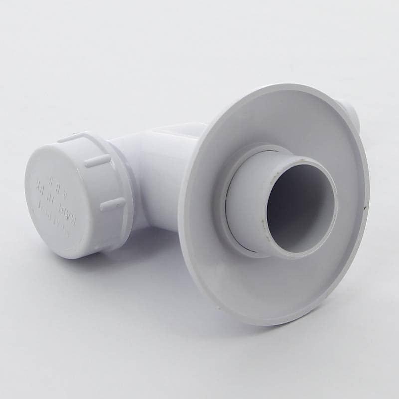 Сифон для бытовой техники McAlpine с обратным клапаном выход 32 мм белый WMV-32WH