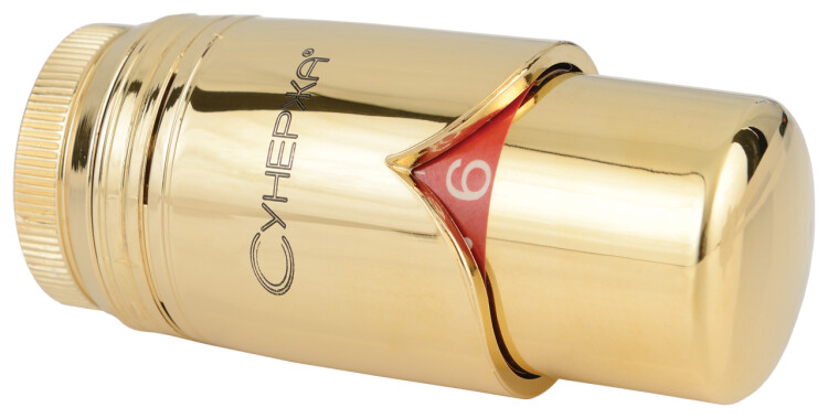 Термостатическая головка Сунержа золото 03-1308-1004