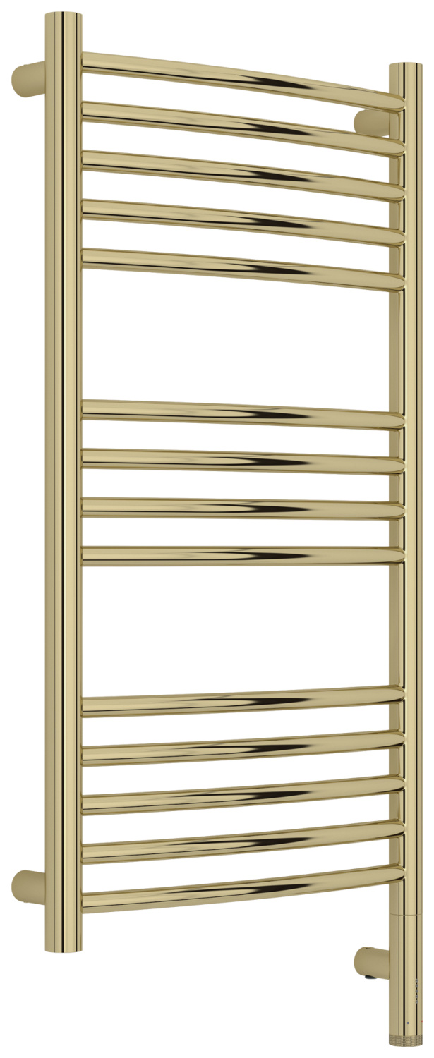 Полотенцесушитель электрический Сунержа Богема 3.1 выгнутая 40х80 см правое подключение шампань глянец 020-6003-8040