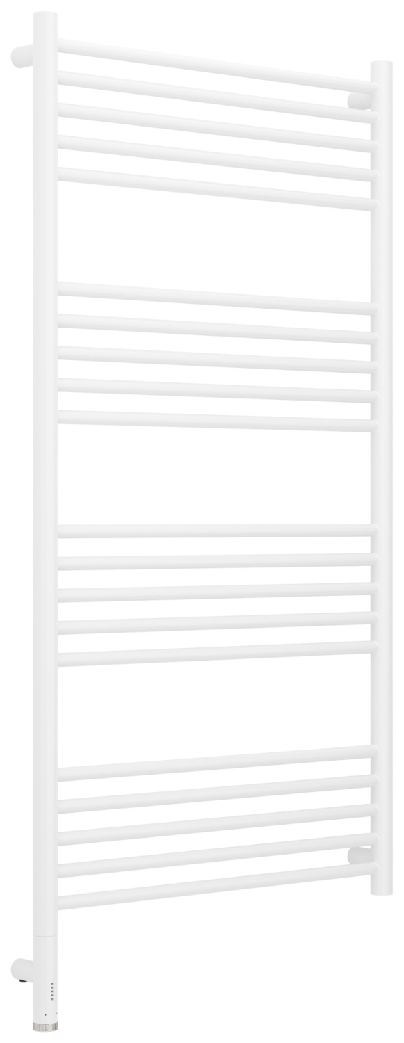 Полотенцесушитель электрический Сунержа Богема 3.1 прямая 600x1200 мм левый белый матовый 30-6004-1260