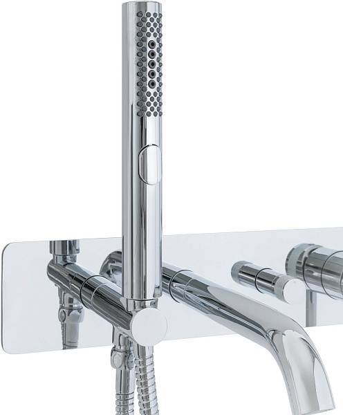 Смеситель для ванны с душем Allen Brau Priority с внутренней частью хром 5.31006-00