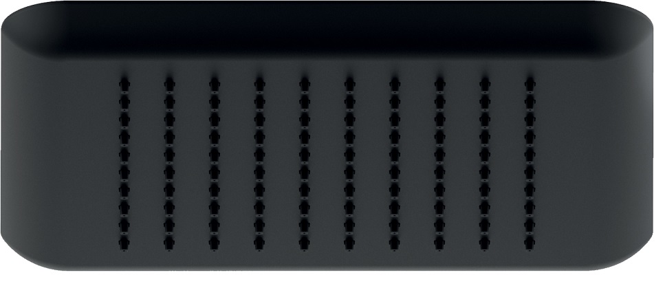 Верхний душ Paffoni 24 см матовый черный AD139/122BM