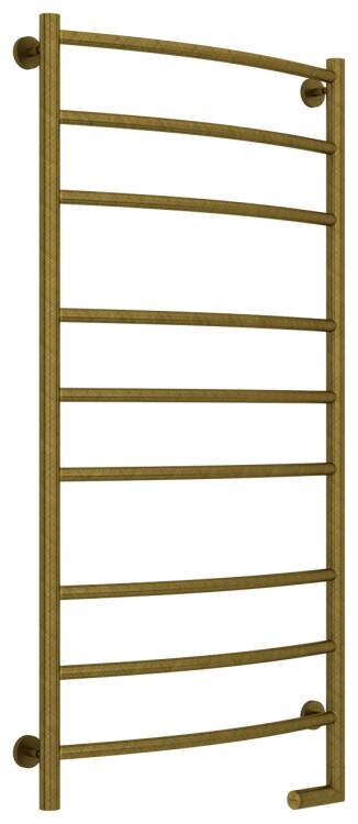 Полотенцесушитель электрический Сунержа Галант 2.0 1200x600 мм МЭМ справа состаренная бронза 0552011260