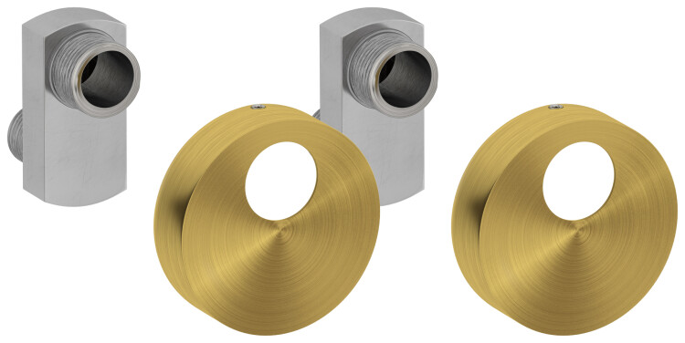 Эксцентрик Сунержа TUBE G 1/2 x G 3/4 НР латунь состаренная 0511-1507-0005