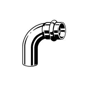 Угол медный Viega Profipress 90° 54 мм однораструбный с SC-Contur 291716