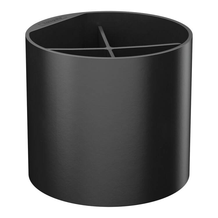 Стакан Hansgrohe WallStoris 126x126x108 мм черный матовый 27921670