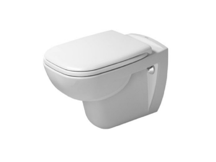 Унитаз подвесной Duravit D-Code Rimless 355х545 мм белый 45700900A1