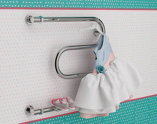 Полотенцесушитель водяной Сунержа М-образный 600x400 мм без покрытия 00-0008-6040