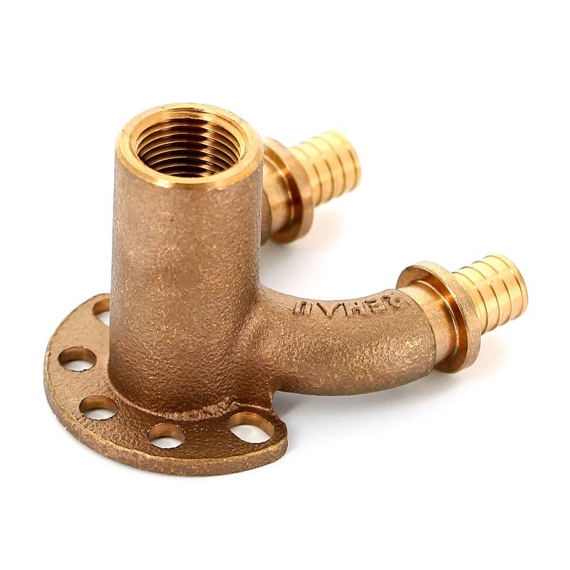 Водорозетка надвижная сдвоенная REHAU RAUTITAN 16x1/2x16 ВР латунь 131385