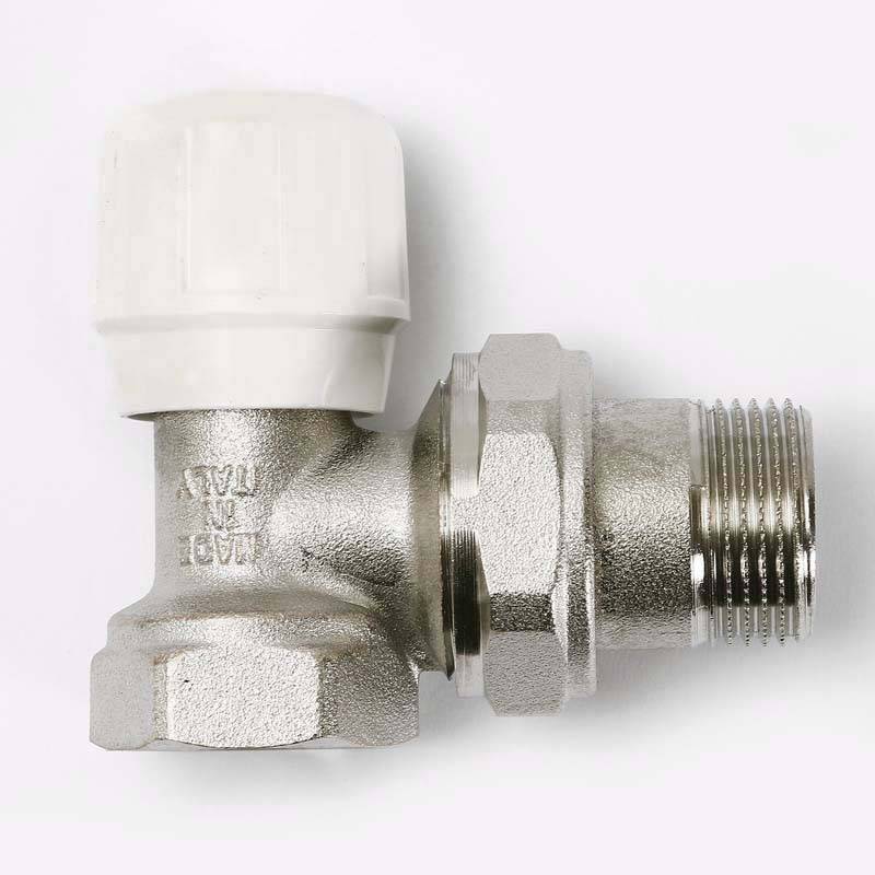 Вентиль ручной Uni-Fitt угловой 3/4 никелированный 155N3000