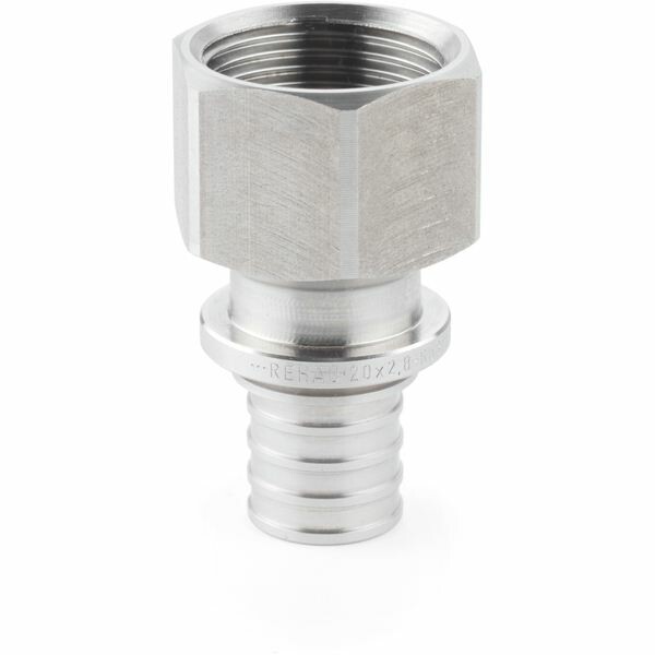 Переходник REHAU RAUTITAN SX с внутренней резьбой 20 x 1/2 нержавеющая сталь 11384721001