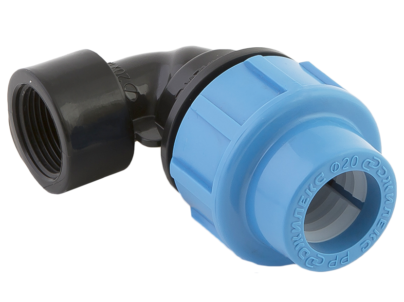 Отвод ПНД ДЖИЛЕКС 20х1/2 внутренняя резьба 1029620