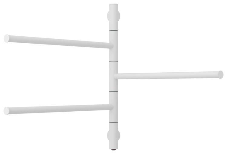 Полотенцесушитель электрический Сунержа Триада 540x585 мм белый матовый 30-0822-0540