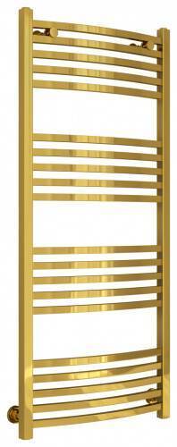 Полотенцесушитель водяной Сунержа Аркус 1200x500 мм золото 03-0251-1250