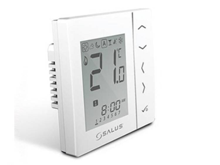 Терморегулятор электронный программируемый SALUS Expert NSB VS30W белый