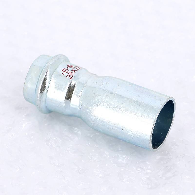 Муфта-вставка пресс IBP >B< Press Carbon 28х22 мм оцинкованная сталь PC5243 0282200