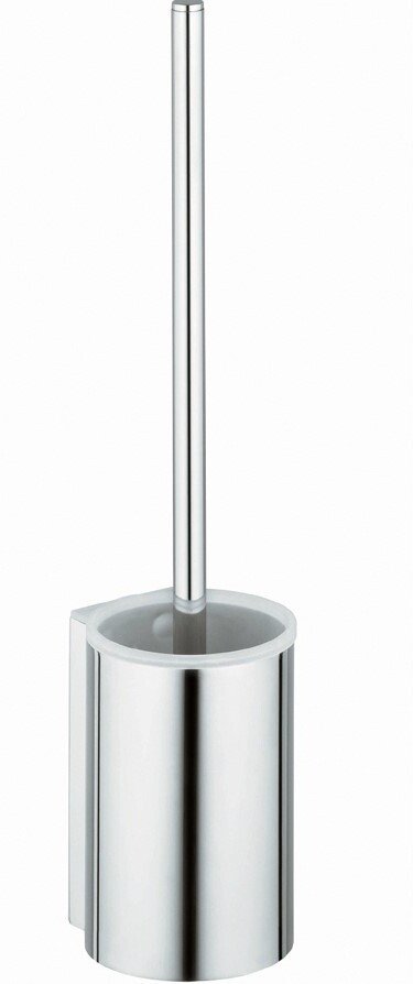 Туалетный гарнитур KEUCO PLAN с белой пластиковой колбой хром 14972010100