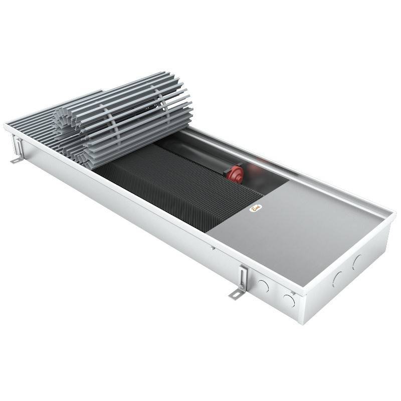 Конвектор внутрипольный Wilma Eva с вентилятором 90x258x800 мм КВ.90.258.800