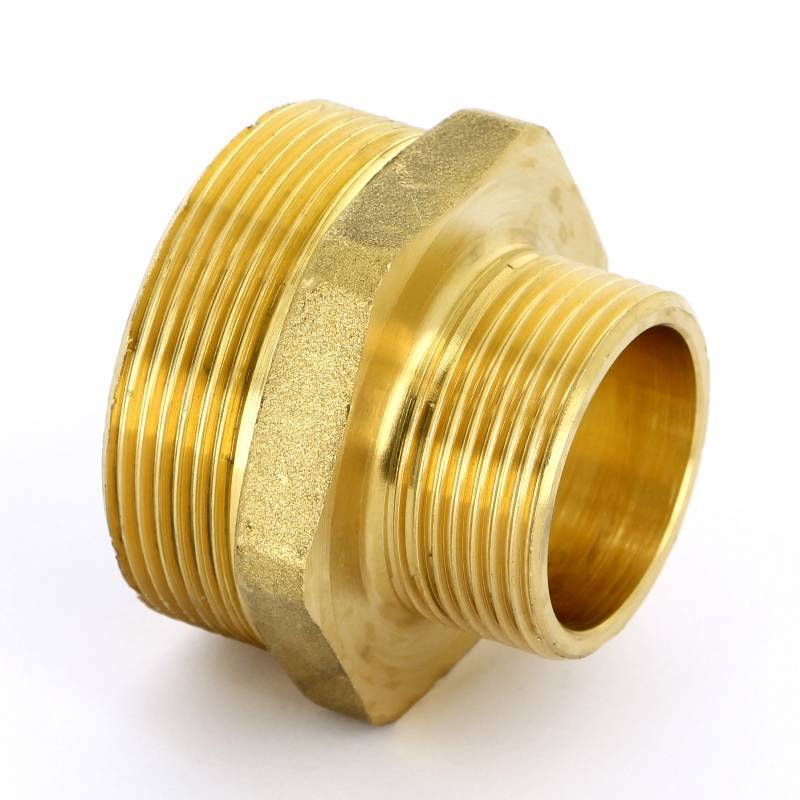 Ниппель редукционный Uni-Fitt 1 1/2x1 латунный 600G6400