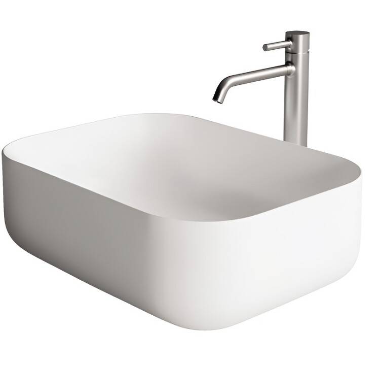 Раковина накладная Alice Ceramica Unica 500х370х165 мм белый 32190101