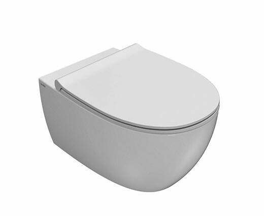 Унитаз подвесной Globo 4ALL 370x480 мм компактный белый MDS04BI